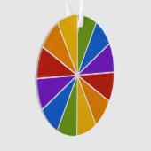 Aangepast ornament voor kleurenwiel/Rays (voorkant)