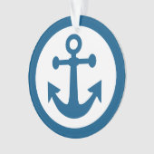 Aangepast ornament voor Nautical Anchor (voorkant)
