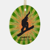 Aangepast Ornament voor spnowboarding (Rechts)