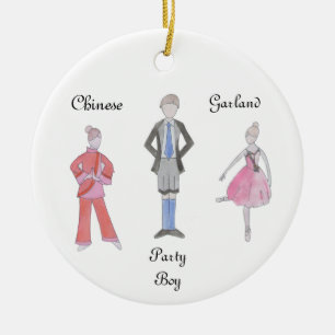 Aangepast Ornament voor voedingskraker voor Kristy