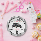 Aangepast ouderdom niet oud maar klassieke laffie papieren bordje (Feest)