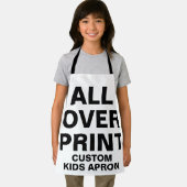 Aangepast over afdruk Kinder, klein design Schort (Insitu)