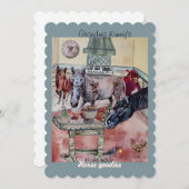 Aangepast paard goodies label kaart (Voorkant / Achterkant)