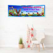 Aangepast paasdag feestdagen, paastijd spandoek (Insitu)