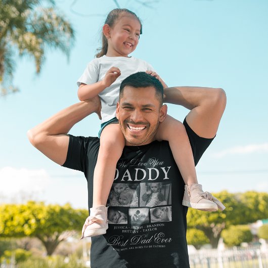 Aangepast paasfotocollage t-shirt