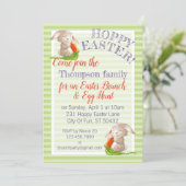 Aangepast paaspatroon met hap en pasta kaart (Staand voorkant)