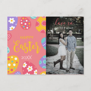 Aangepast paasprogramma-Briefkaart Briefkaart