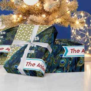 Aangepast pakvakantieverlooppapier cadeaupapier