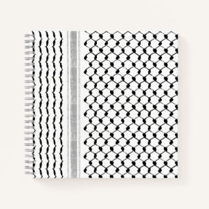 Aangepast Palestijns Kufiya-model Notitieboek