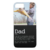 Aangepast pap Definitie Foto Modern Black Case-Mate iPhone Case (Achterkant)