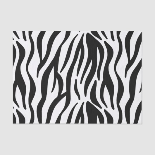 Aangepast papier voor gestripte Zebra (Voorkant)