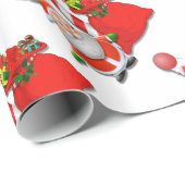 Aangepast papier voor het ompakken van Noordpool (Rol Hoek)