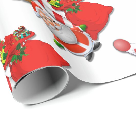 Aangepast papier voor het ompakken van Noordpool (Rol Hoek)