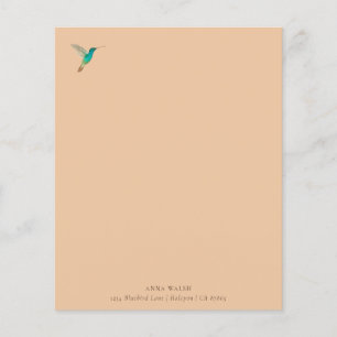 Aangepast papier voor Hummingbird Stationery