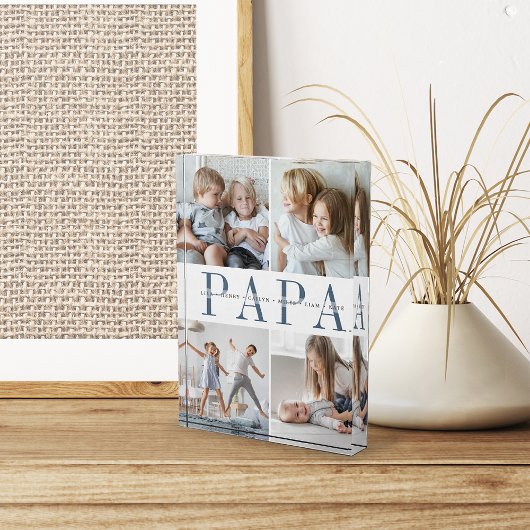 Aangepast papier voor kleinkinderen fotoblokken