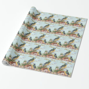 Aangepast papier voor  paasblauwvogel