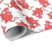 Aangepast papier voor rode klare bakken (Rol Hoek)