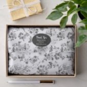 Aangepast papier voor zwart-wit, Floral (Geschenk)