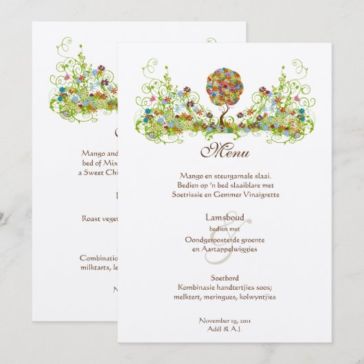 aangepast Patchwork Boom Programma (Voorkant / Achterkant)