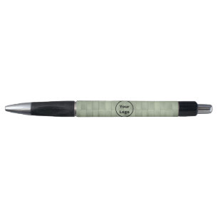 Aangepast patroon van groene logo-glazen tegels pen