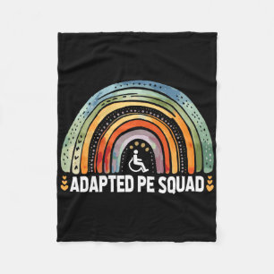 Aangepast Pe-team Ck naar school Leraar Aangepaste Fleece Deken