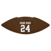 AANGEPAST PERSONALISEREN NUMMER NAAM TYPOGRAFIE AMERICAN FOOTBALL (Paneel)