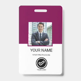 Aangepast personeels-ID-badge Badge
