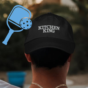 Aangepast Pickleball Koning Keuken Cadeau voor Spe Geborduurde Pet