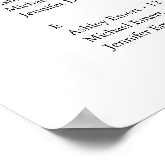 Aangepast Poster (Hoek)