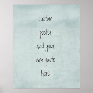 aangepast poster personaliseren met uw eigen offer