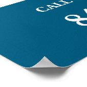 Aangepast Poster voor boekhouddiensten (Hoek)