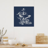 Aangepast poster voor skateboarden (Keuken)