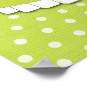 Aangepast Poster voor taplade (Hoek)