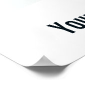 Aangepast poster voor winterinstapmodel (Hoek)