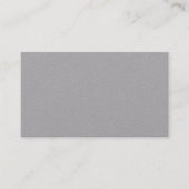 Aangepast - Premium Grijs, Modern / Subtle Class Visitekaartje (Voorkant)