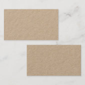 Aangepast - Premium Kraft, Artiest, 3,5 inch x 2 Visitekaartje (Voorkant / Achterkant)