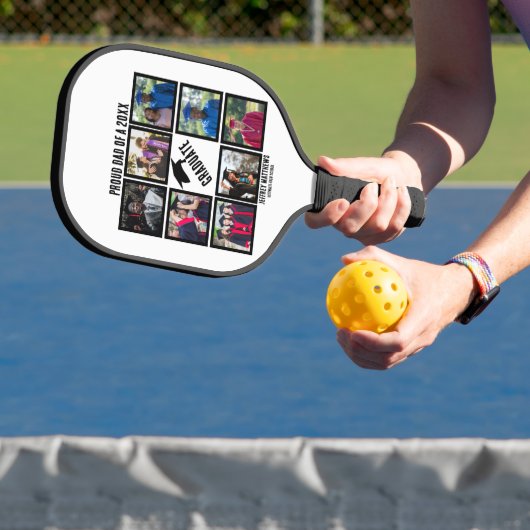 Aangepast proefvader van jaar Afstuderen fotocolla Pickleball Paddle (Insitu)