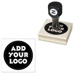 aangepast professioneel bedrijfslogo alleen rubberstempel