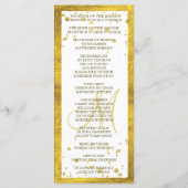 Aangepast programma voor Confetti voor weddenschap (Achterkant)