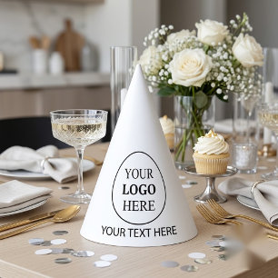 Aangepast promotioneel logo feesthoedjes