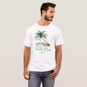 Aangepast Punta Cana-strand  T-shirt (Voorkant volledig)