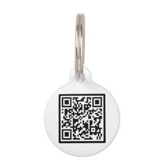 Aangepast QR-code Huisdier ID-profiel Huisdierpenning