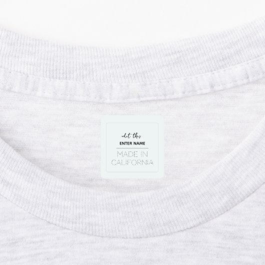 aangepast quilt-label labels (Aangebracht)