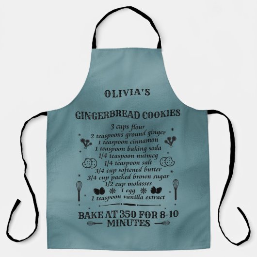 Aangepast recept Dusty Blue Schort | Chef-kok Bake (Voorkant)