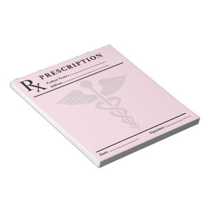 Aangepast recept Notitieblok – Bewerkbare Doctor R