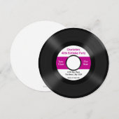 Aangepast recordalbum kaart (Voorkant / Achterkant)