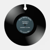 Aangepast recordmetaal metalen ornament (Achterkant)