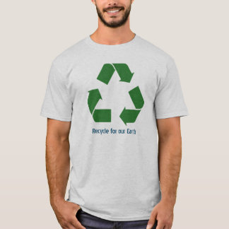 Aangepast Recyclen T-shirt
