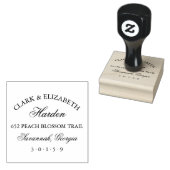 Aangepast retouradres stempel (Gestempeld)