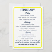 Aangepast retro Disco Bachelorette Weekend Kaart (Achterkant)